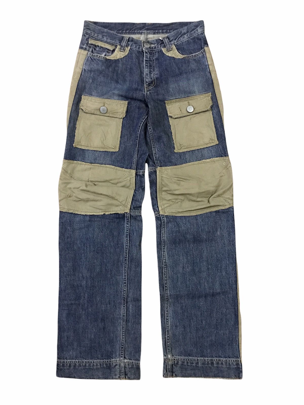 Number (N)ine × Undercover Japanese Brand Comme Ca Du Mode Hybrid Denim Kapital Stye Size US 30 / EU 46 - 1 Thumbnail
