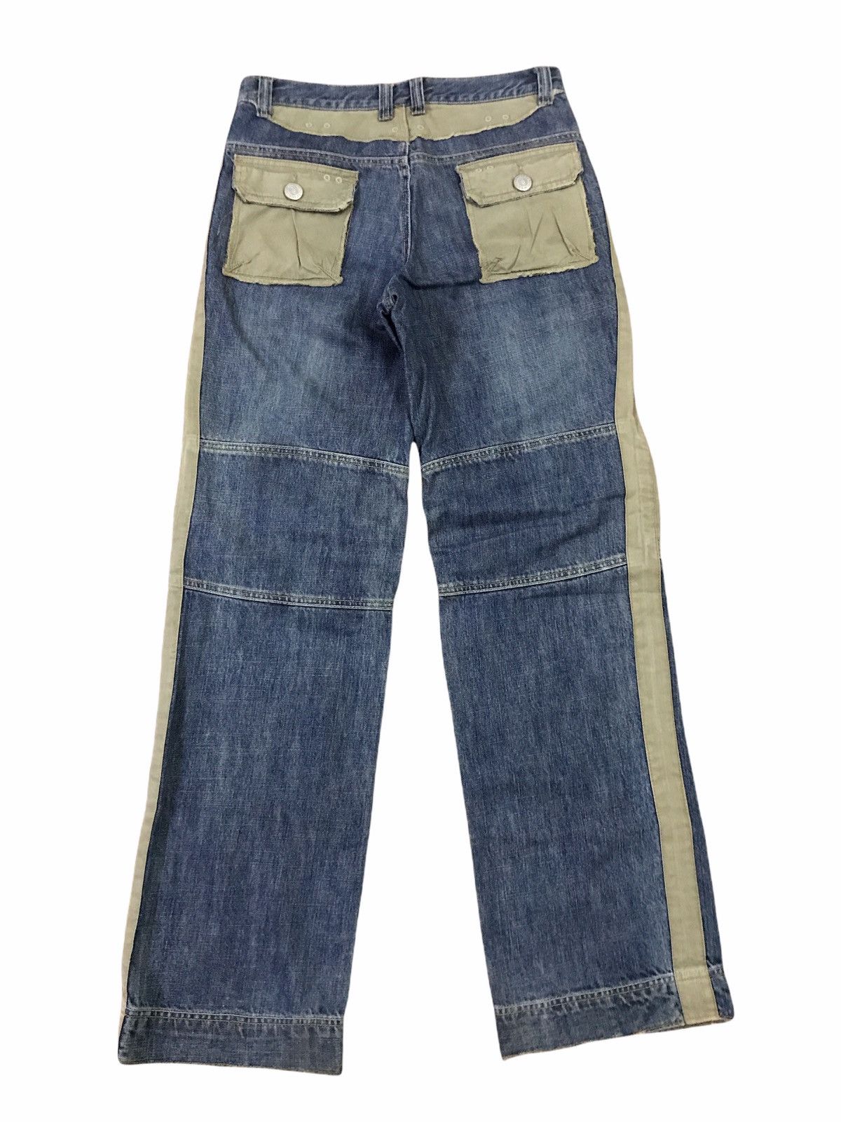 Number (N)ine × Undercover Japanese Brand Comme Ca Du Mode Hybrid Denim Kapital Stye Size US 30 / EU 46 - 2 Thumbnail