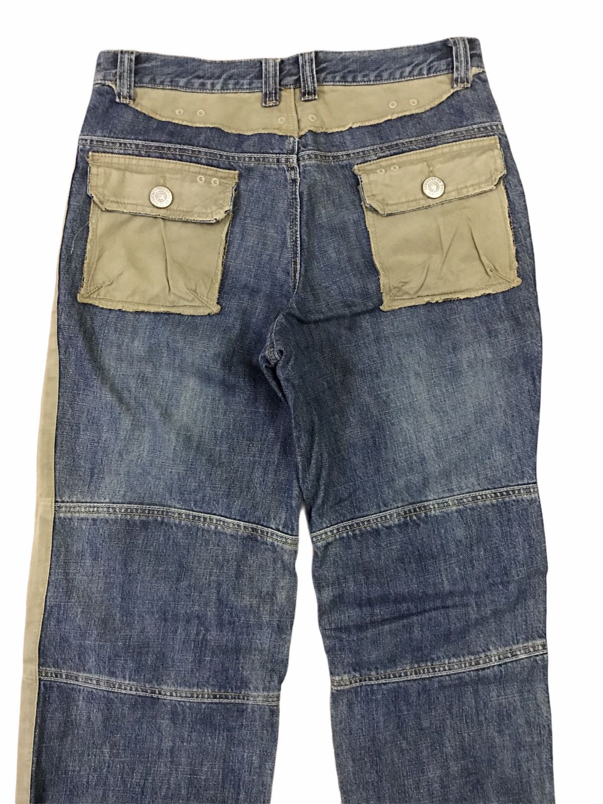 Number (N)ine × Undercover Japanese Brand Comme Ca Du Mode Hybrid Denim Kapital Stye Size US 30 / EU 46 - 4 Thumbnail