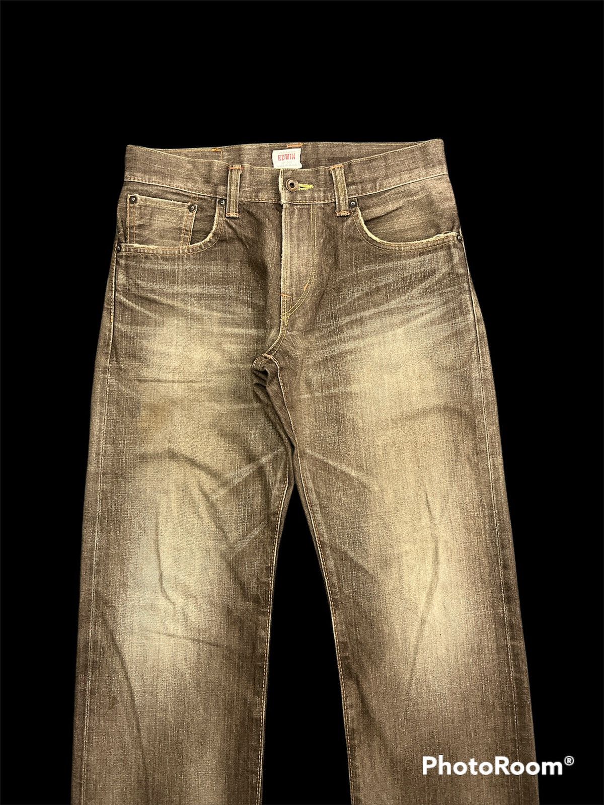 Edwin × Japanese Brand Vintage Edwin 505zx Selvage Distressed Denim Size US 31 - 2 Thumbnail