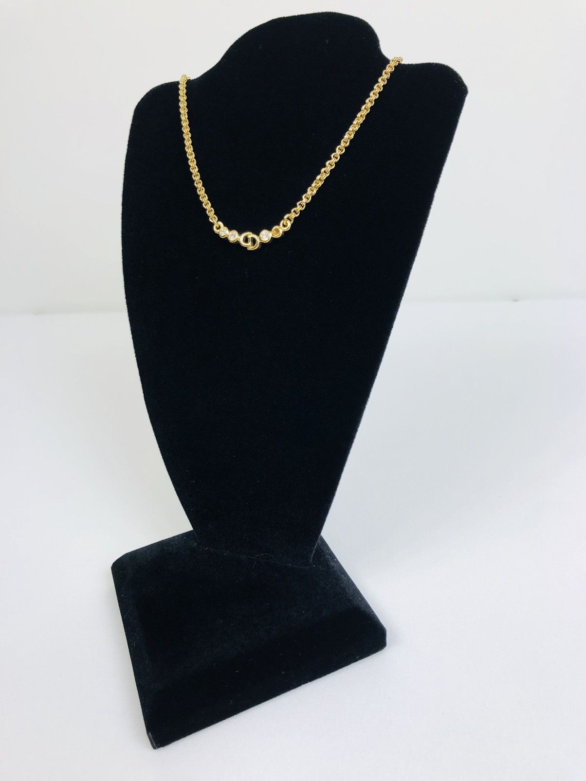 Dior Dior encrusted CD necklace Size ONE SIZE - 1 Thumbnail