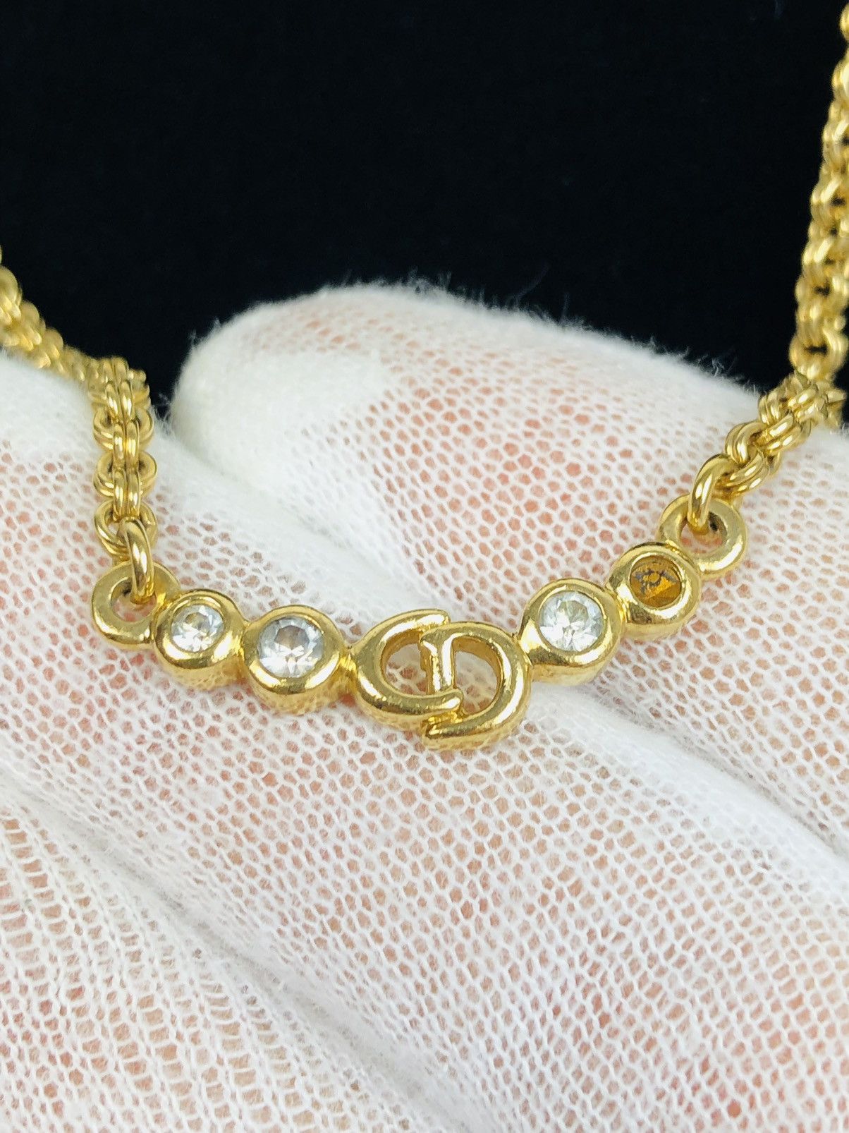Dior Dior encrusted CD necklace Size ONE SIZE - 2 Thumbnail