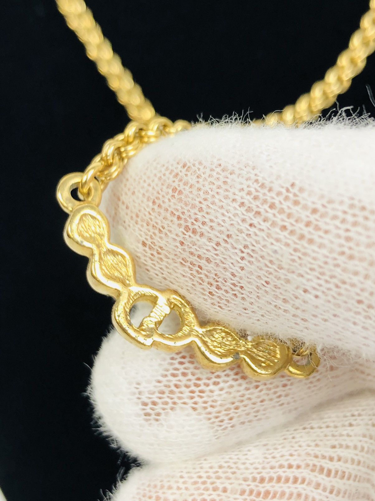 Dior Dior encrusted CD necklace Size ONE SIZE - 3 Thumbnail