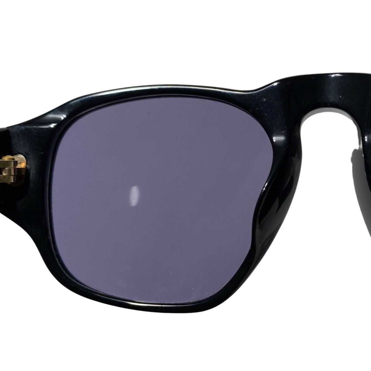 Chanel × Vintage Chanel CC Mark Black Sunglasses Size ONE SIZE - 5 Thumbnail
