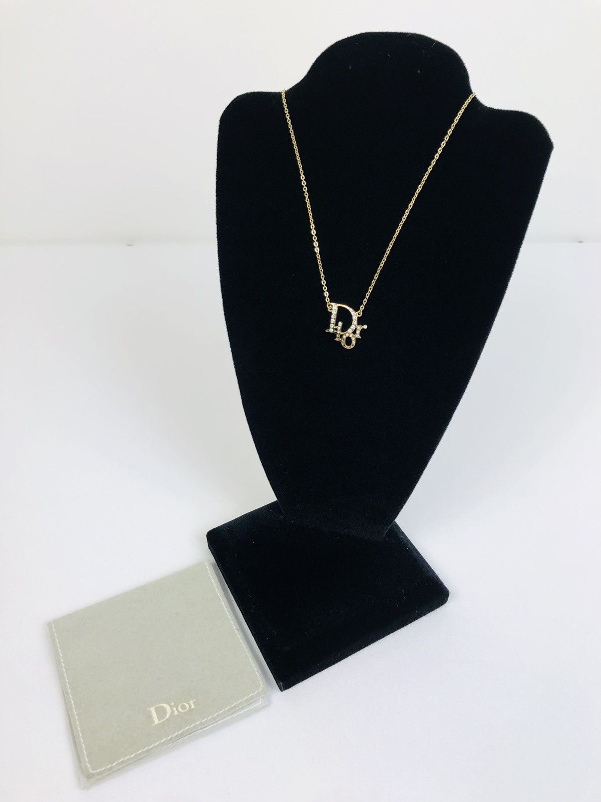 Dior Dior encrusted logo necklace Size ONE SIZE - 1 Thumbnail