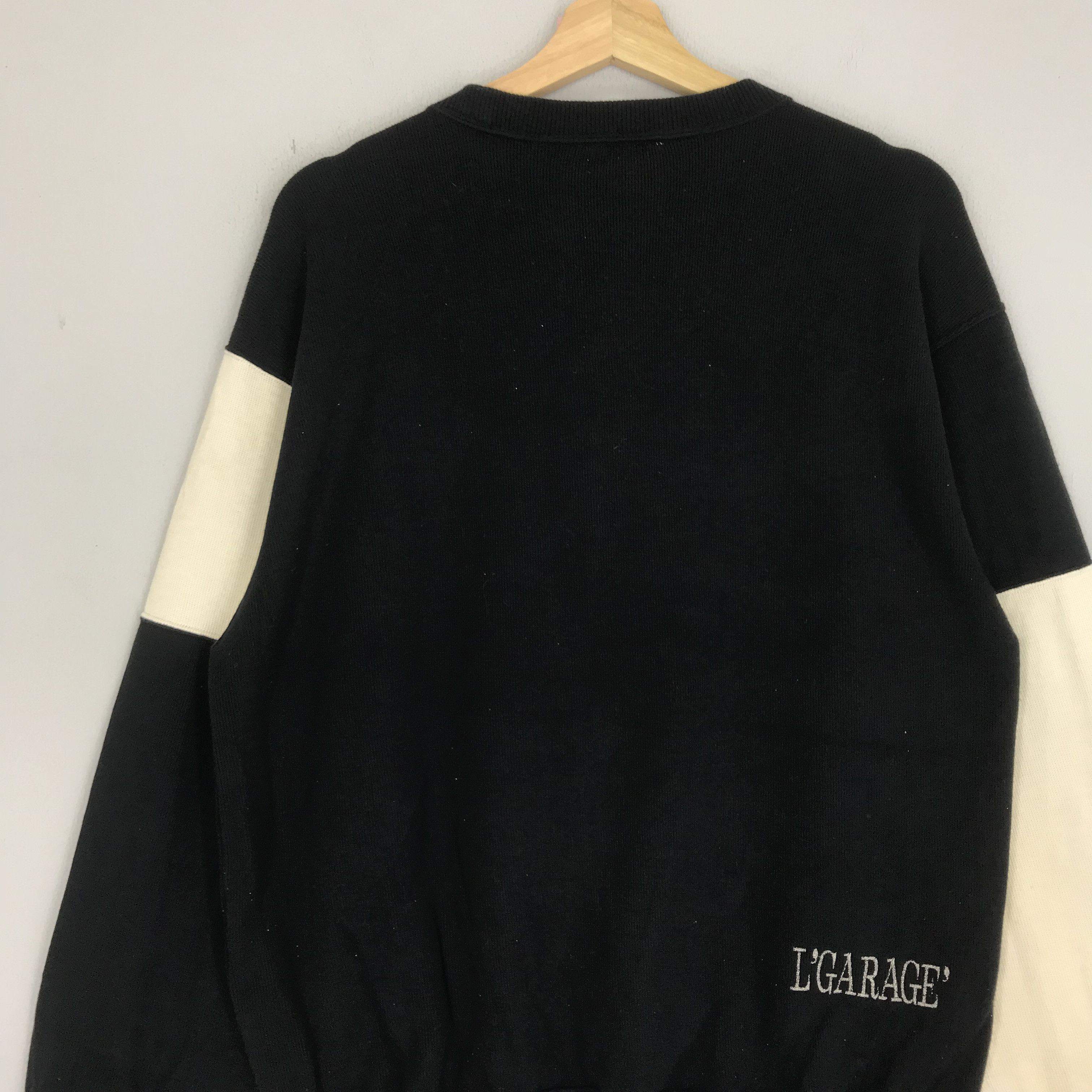 Japanese Brand Vintage L'garage Embroidey Pattern Streetwear Sweater Size US M / EU 48-50 / 2 - 8 Thumbnail