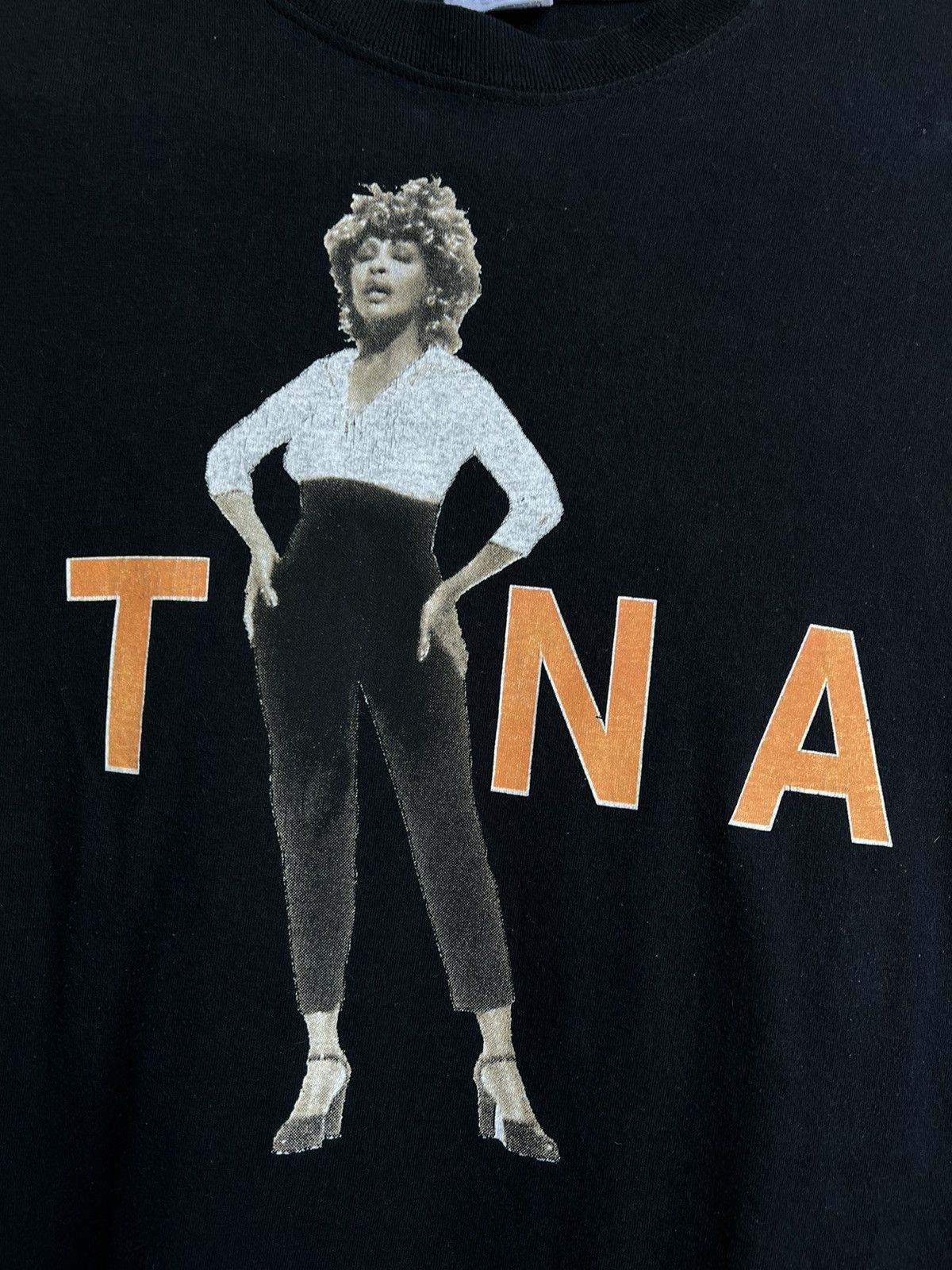 Band Tees × Vintage Vintage Tina Turner t-shirt Tour tee Size US XL / EU 56 / 4 - 3 Thumbnail
