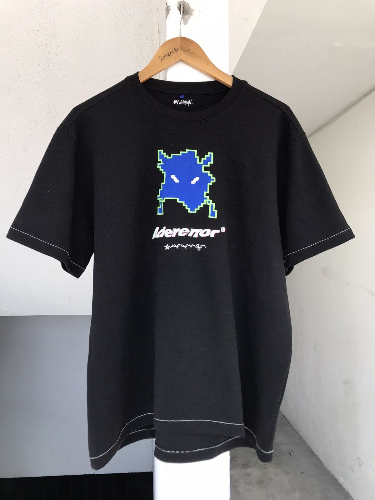 Ader Error Sring Summer 2020 Ader Error Alien Head Tee A7 Size US M / EU 48-50 / 2 - 1 Thumbnail