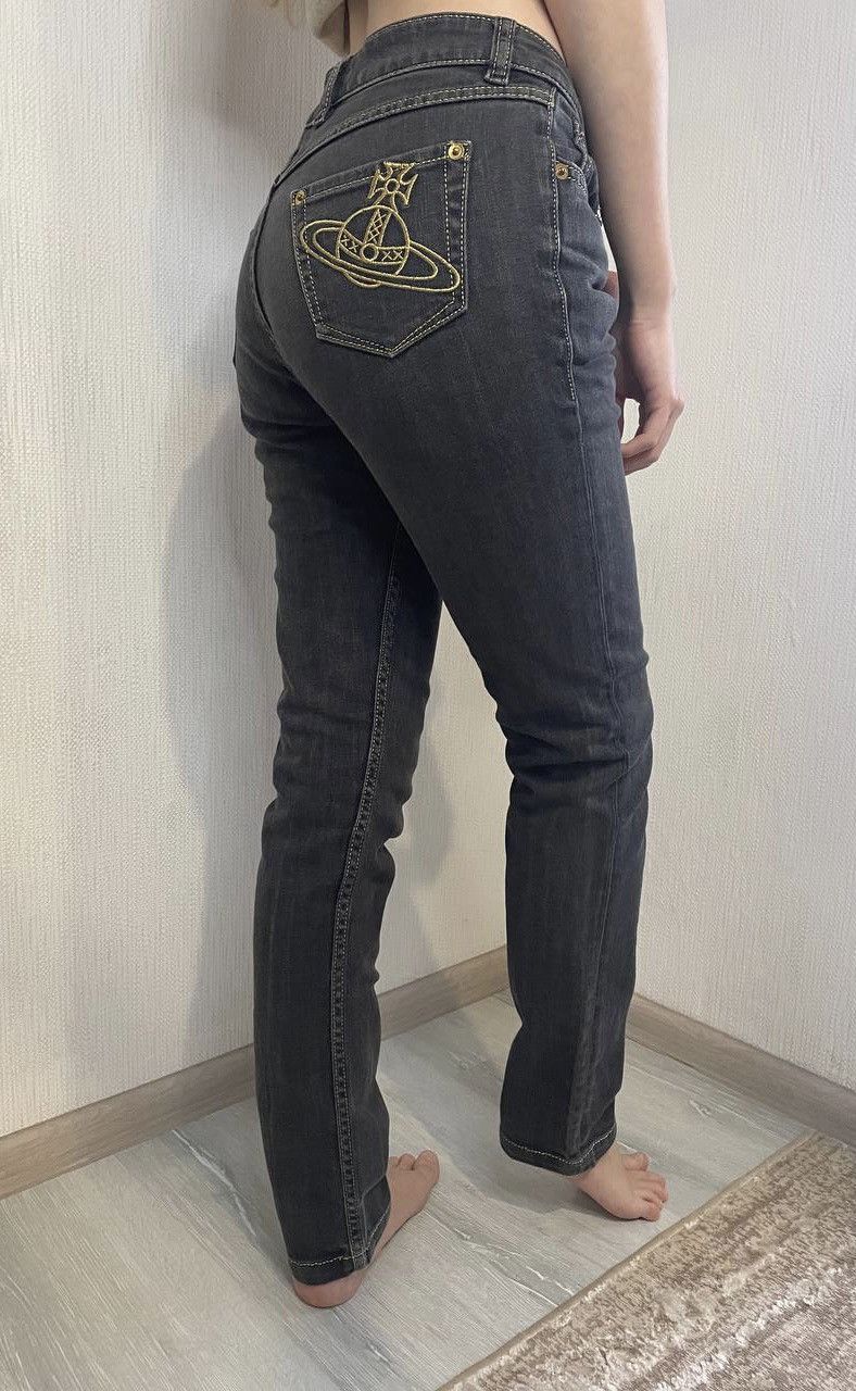 Vivienne Westwood Vintage Vivienne Westwood red label denim pants orb logo Size 26" / US 2 / IT 38 - 10 Thumbnail