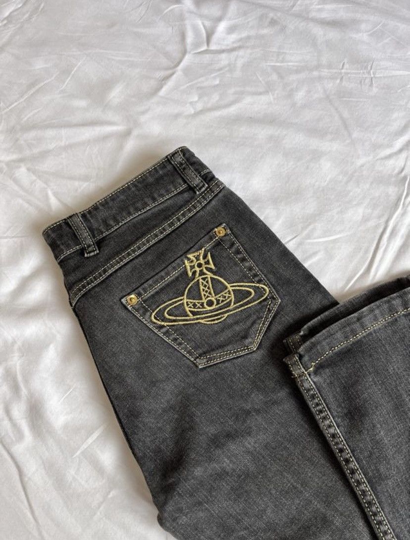 Vivienne Westwood Vintage Vivienne Westwood red label denim pants orb logo Size 26" / US 2 / IT 38 - 1 Thumbnail