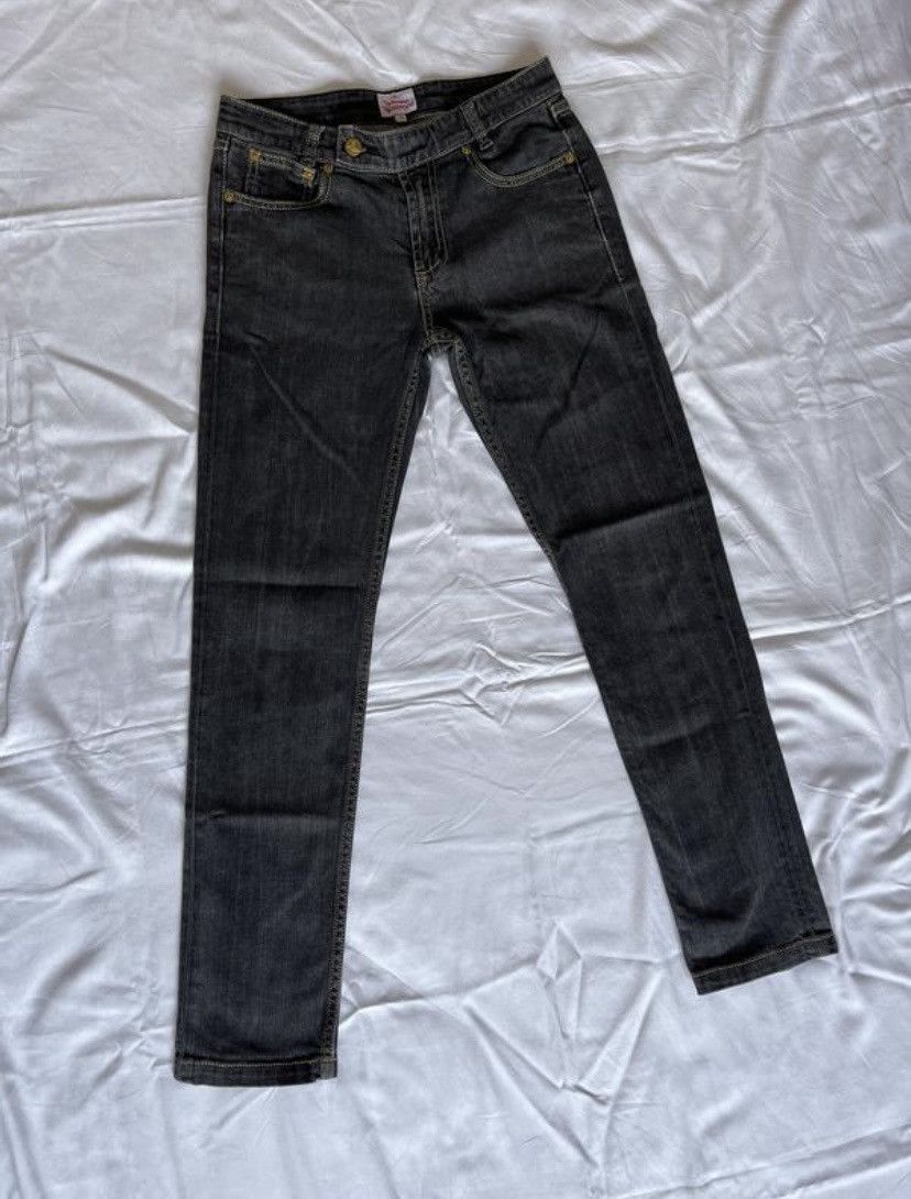 Vivienne Westwood Vintage Vivienne Westwood red label denim pants orb logo Size 26" / US 2 / IT 38 - 3 Thumbnail