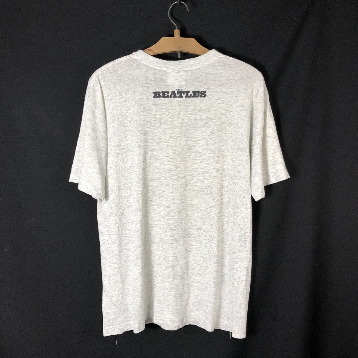 Band Tees Vintage 90s The Beatles Paperthin Iconic Potrait Promo Tee Size US L / EU 52-54 / 3 - 3 Thumbnail