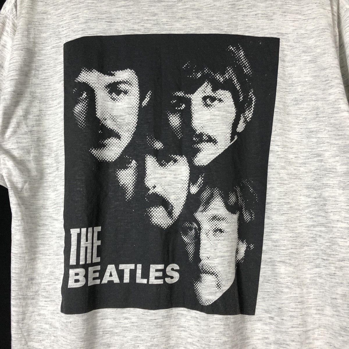 Band Tees Vintage 90s The Beatles Paperthin Iconic Potrait Promo Tee Size US L / EU 52-54 / 3 - 5 Thumbnail