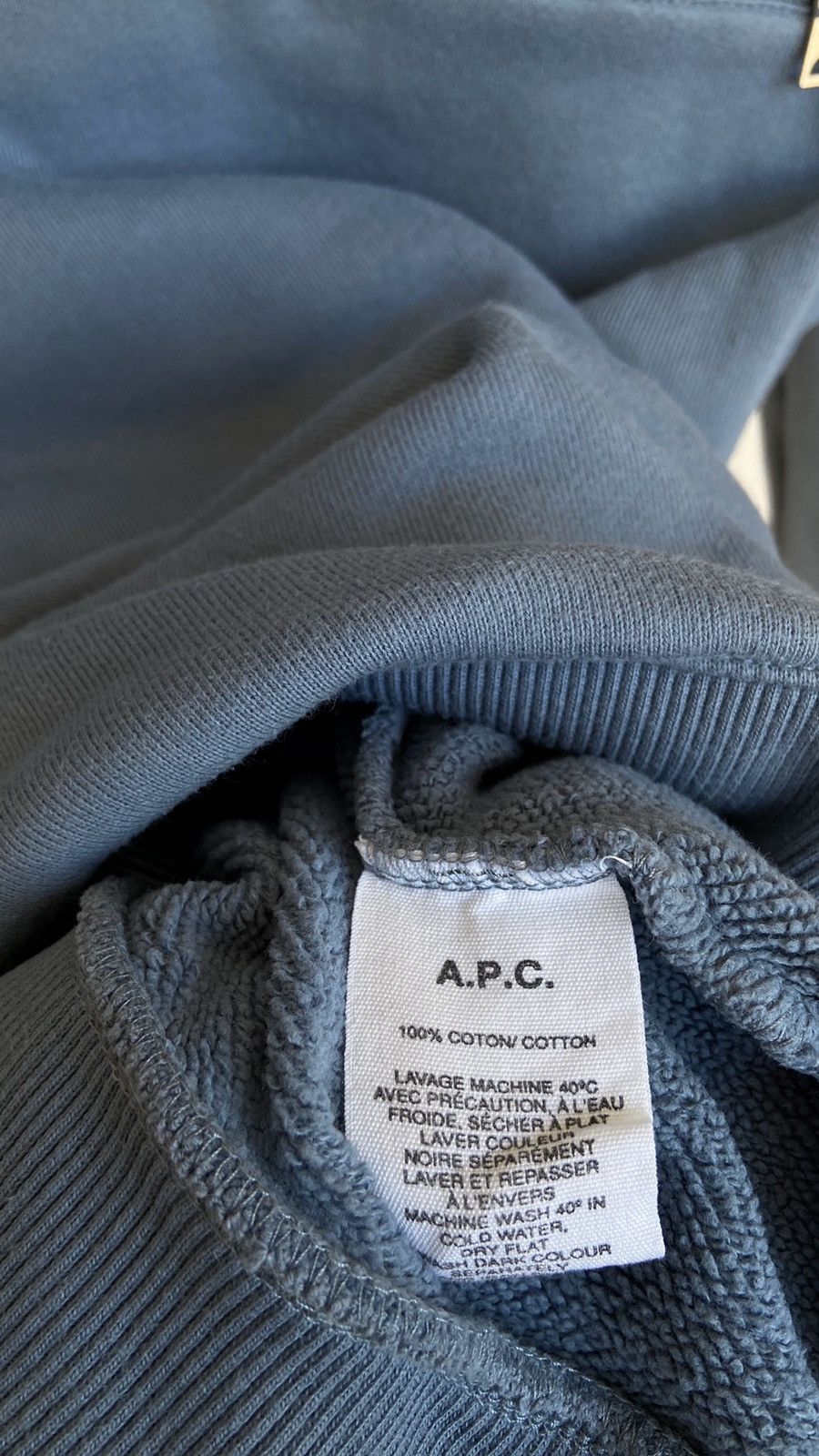 A.P.C. A.P.C sweatshirt Size US L / EU 52-54 / 3 - 5 Thumbnail