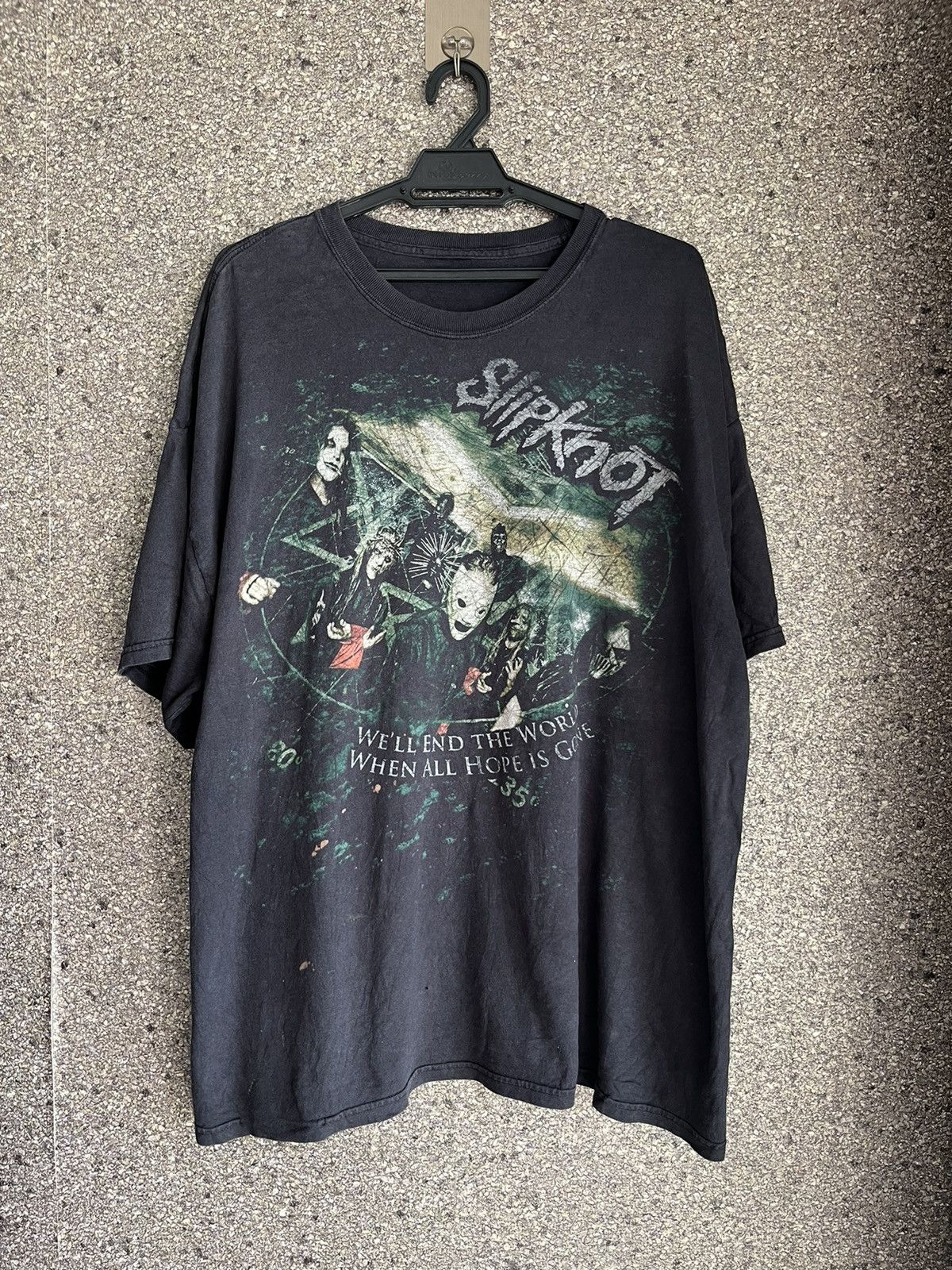 image of Vintage Slipknot Ft24 in Black, Men's (Size XL)