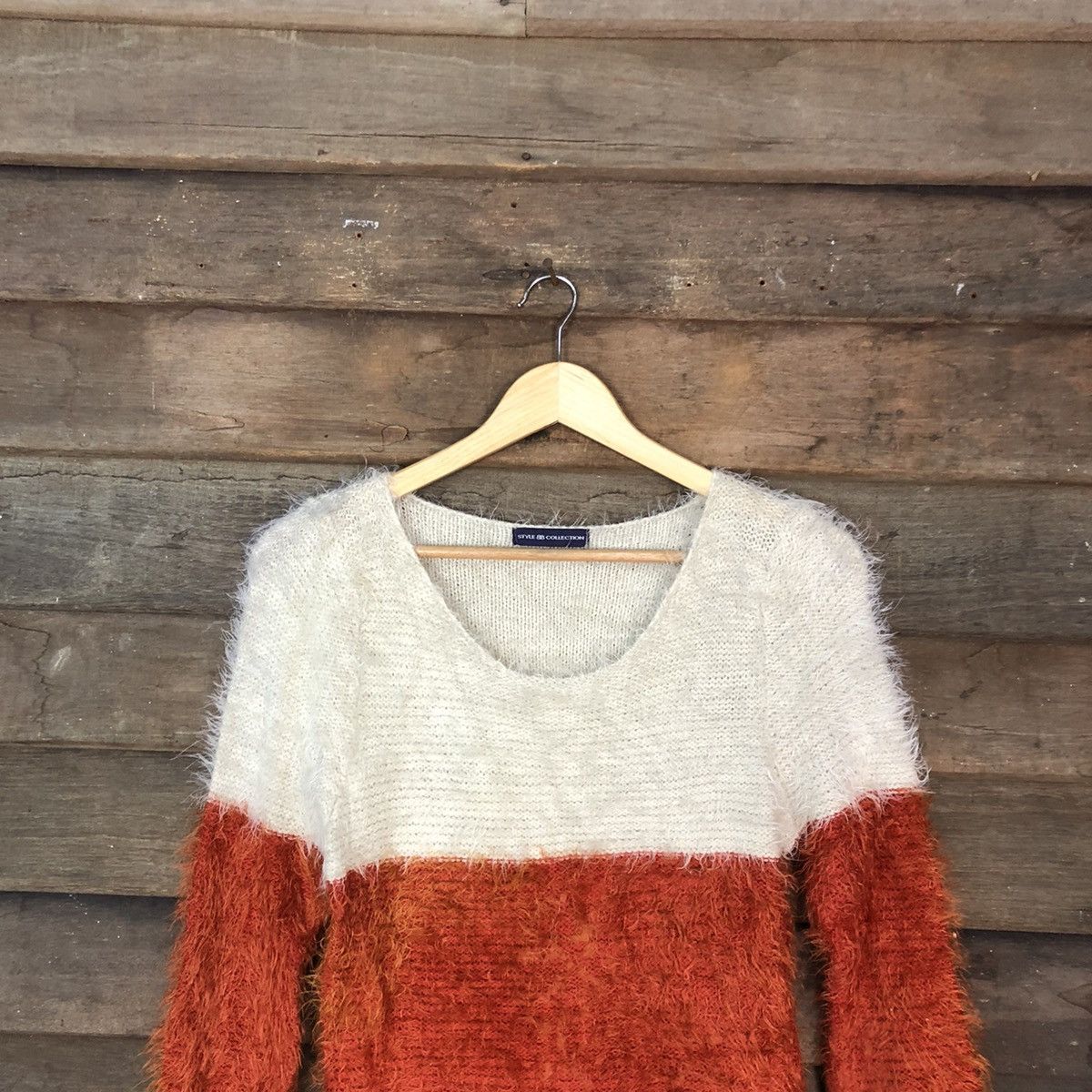Homespun Knitwear DL Style Collection Multicolor Knitwear shaggy Mohair #c1055 Size S / US 4 / IT 40 - 2 Thumbnail