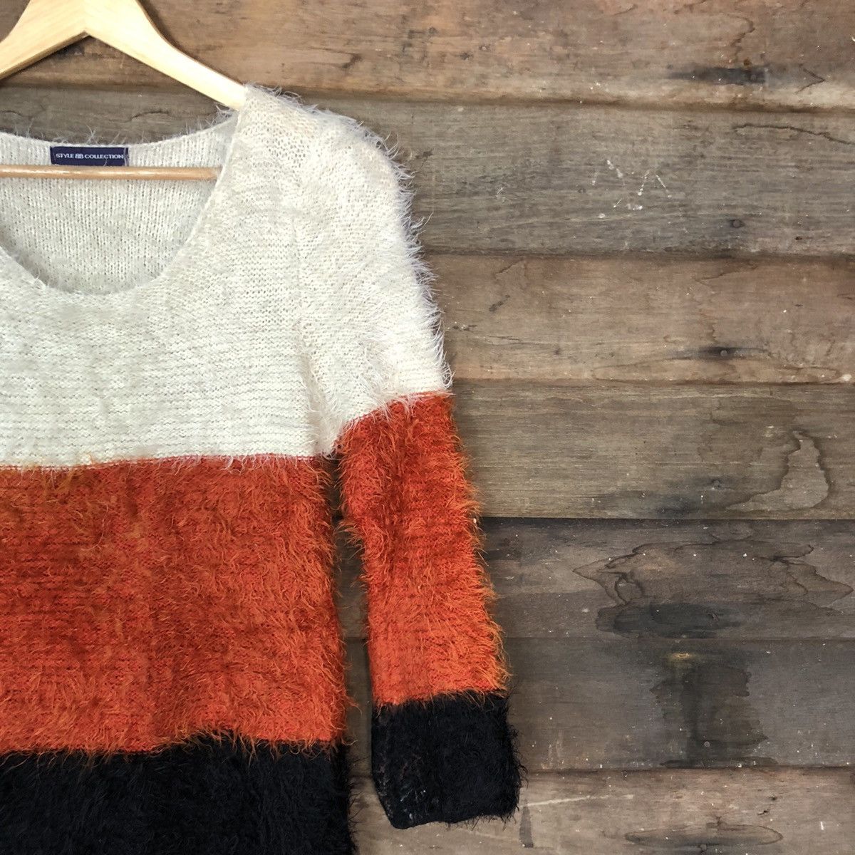 Homespun Knitwear DL Style Collection Multicolor Knitwear shaggy Mohair #c1055 Size S / US 4 / IT 40 - 5 Thumbnail