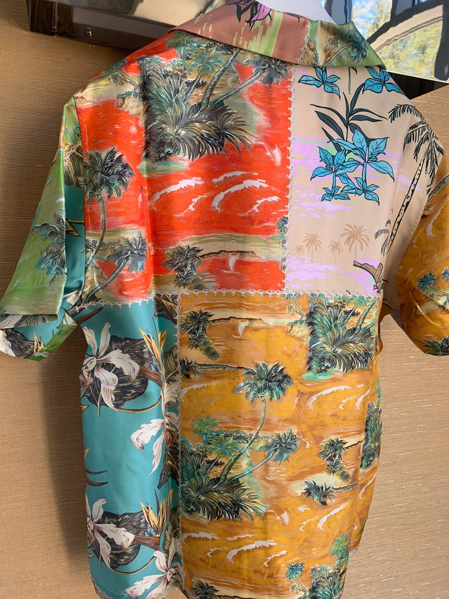 Amiri Hawaiian Patchwork Shirt Size US S / EU 44-46 / 1 - 13 Thumbnail