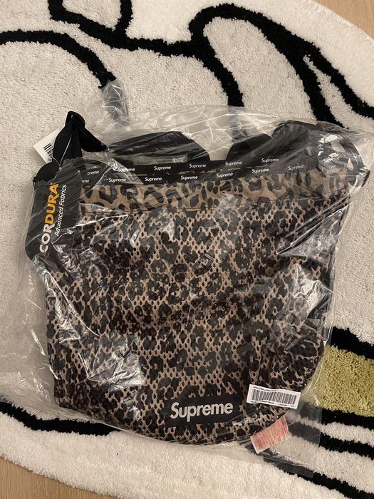 Supreme Supreme Leopard Mesh Small Backpack | Grailed