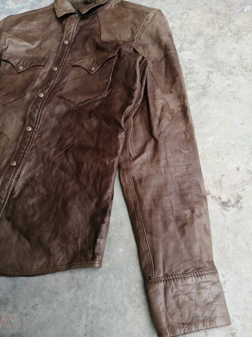 Edifice Japan Goat Leather Edifice Shirts Size US S / EU 44-46 / 1 - 5 Thumbnail