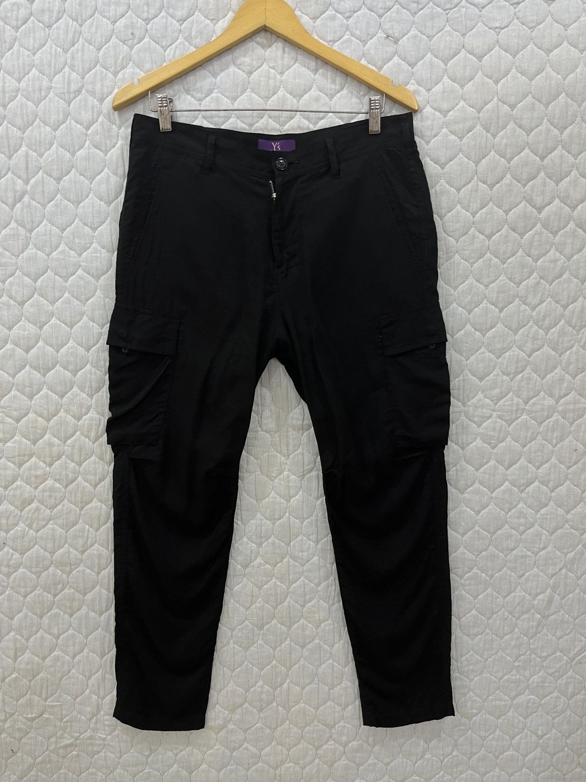 Yohji Yamamoto (Bbb). 🔥🔥🔥VINTAGE YS YOHJI YAMAMOTO HYPE LIGHT CARGO PANTS Size US 32 / EU 48 - 2 Thumbnail