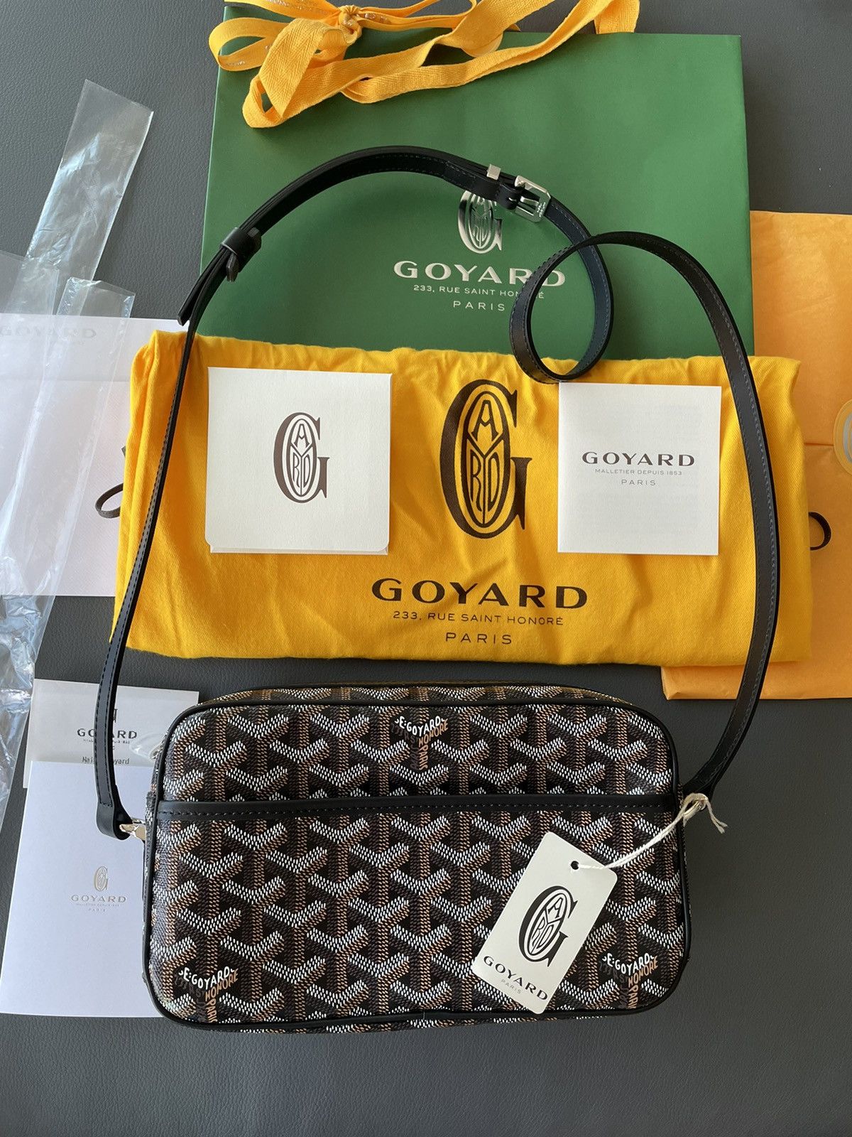 Goyard Rare Iconic Limited Brand New Cap Vert Crossbody Camera Bag Size ONE SIZE - 3 Thumbnail