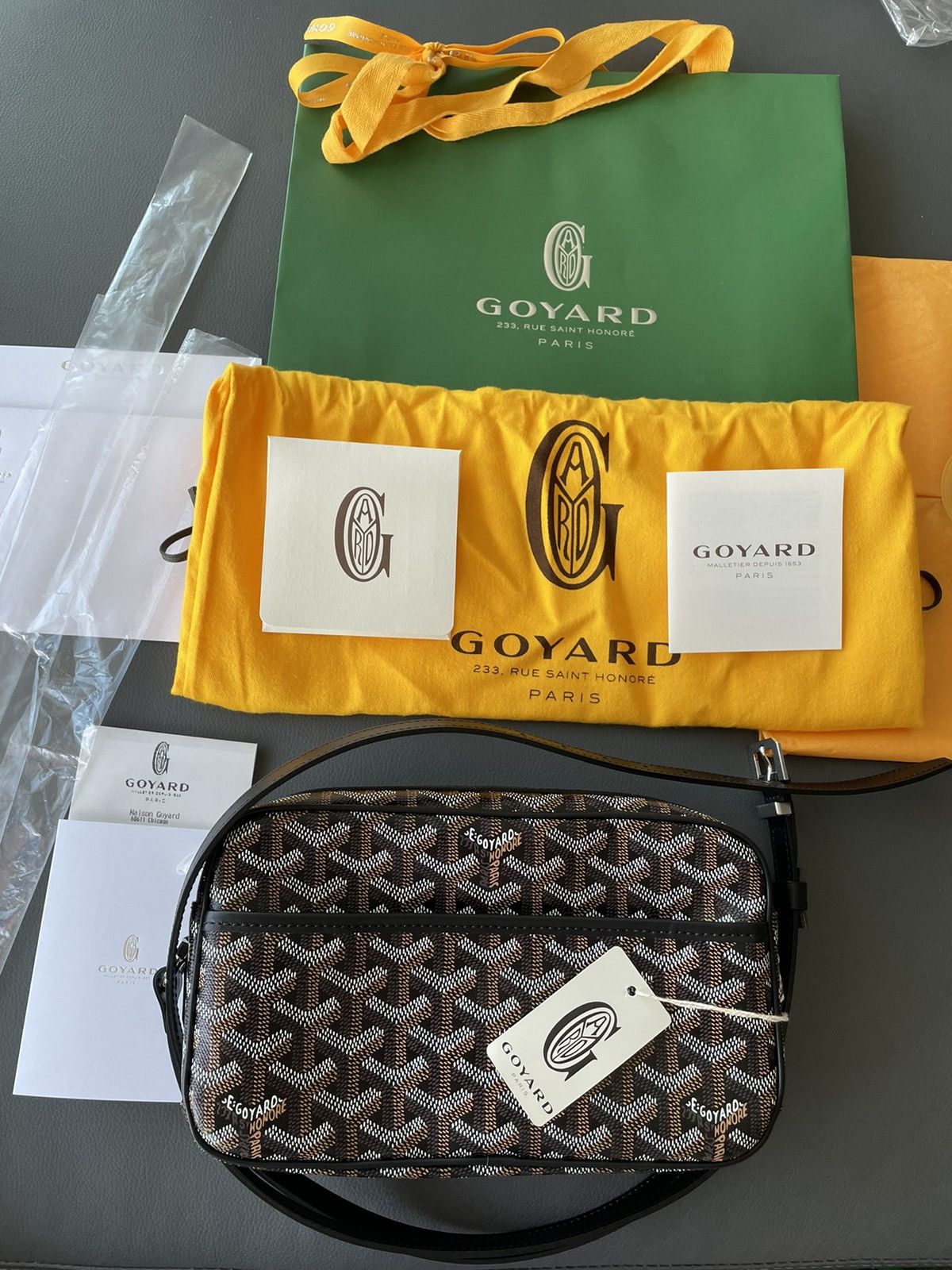 Goyard Rare Iconic Limited Brand New Cap Vert Crossbody Camera Bag Size ONE SIZE - 4 Thumbnail