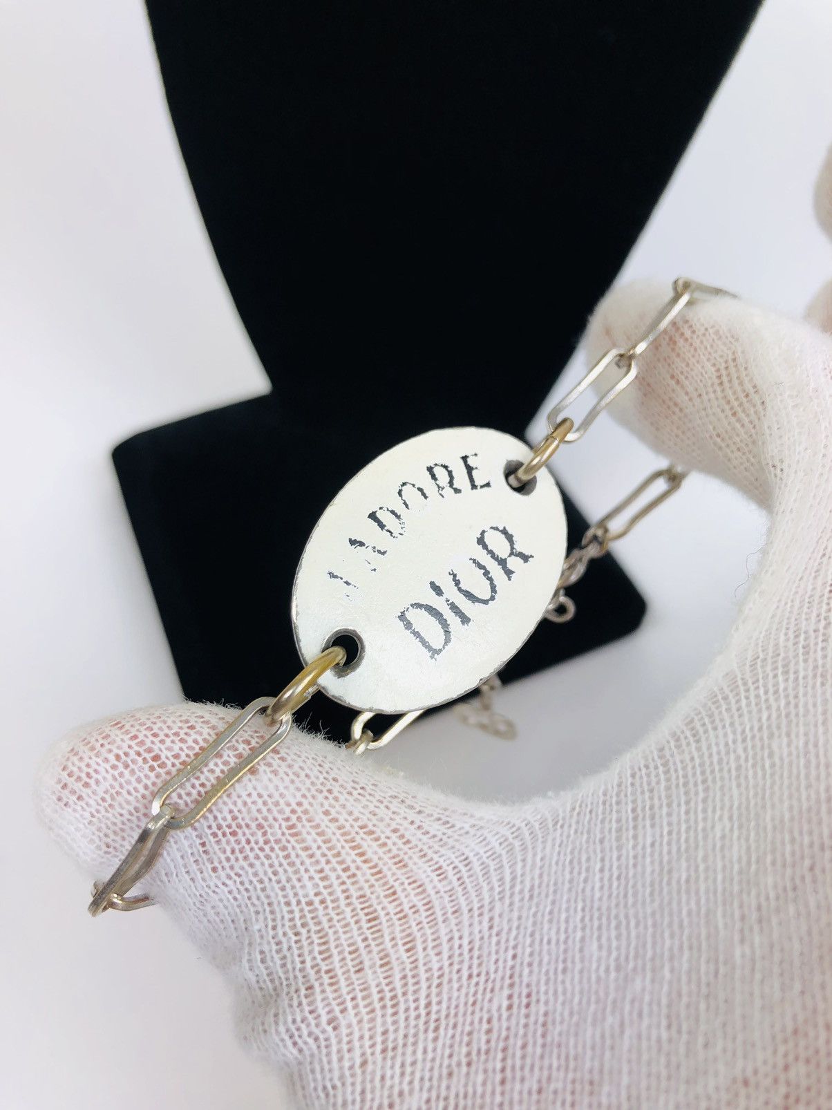 image of Dior J’Adore Dior Bracelet in Silver, Men's
