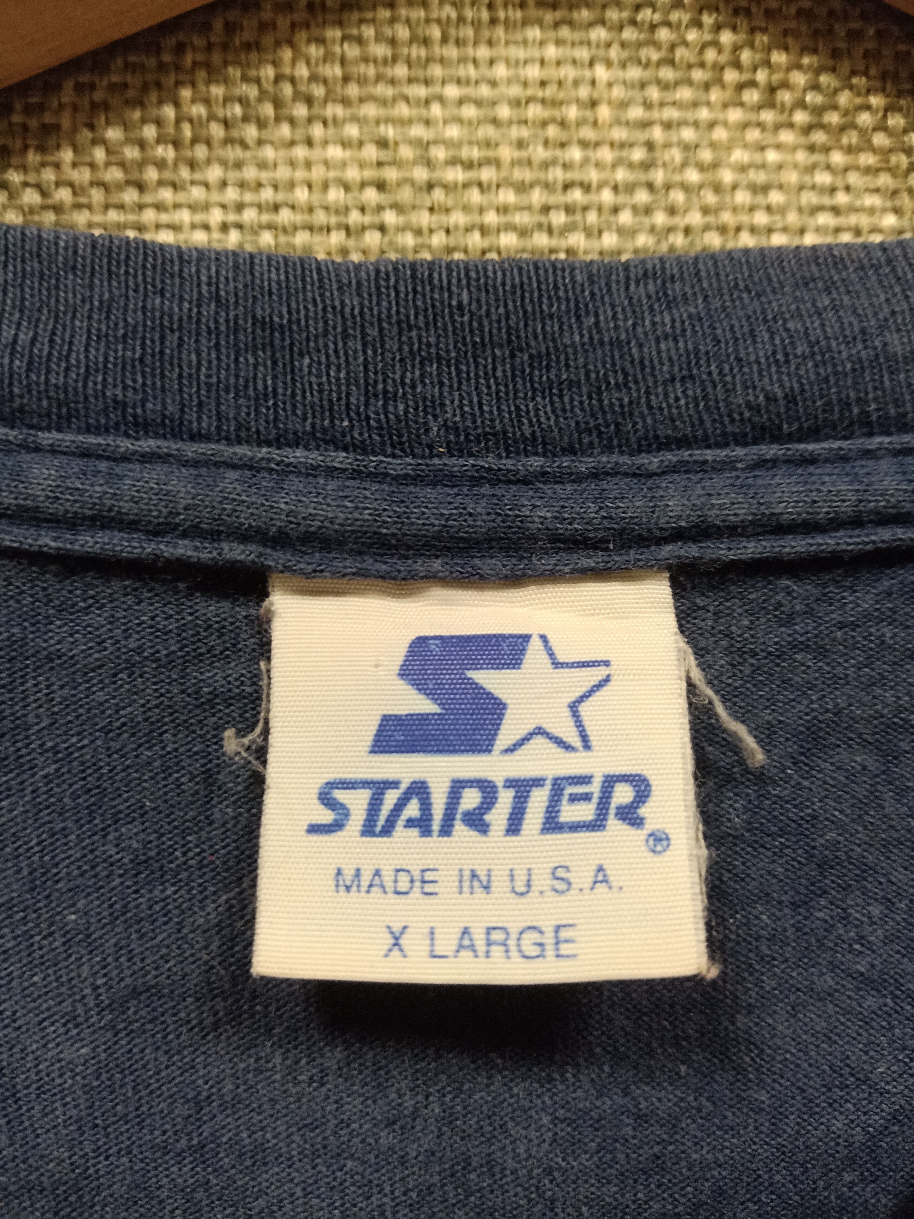Starter Vintage 90s mlb los angeles dodgers made in usa Size US XL / EU 56 / 4 - 6 Thumbnail