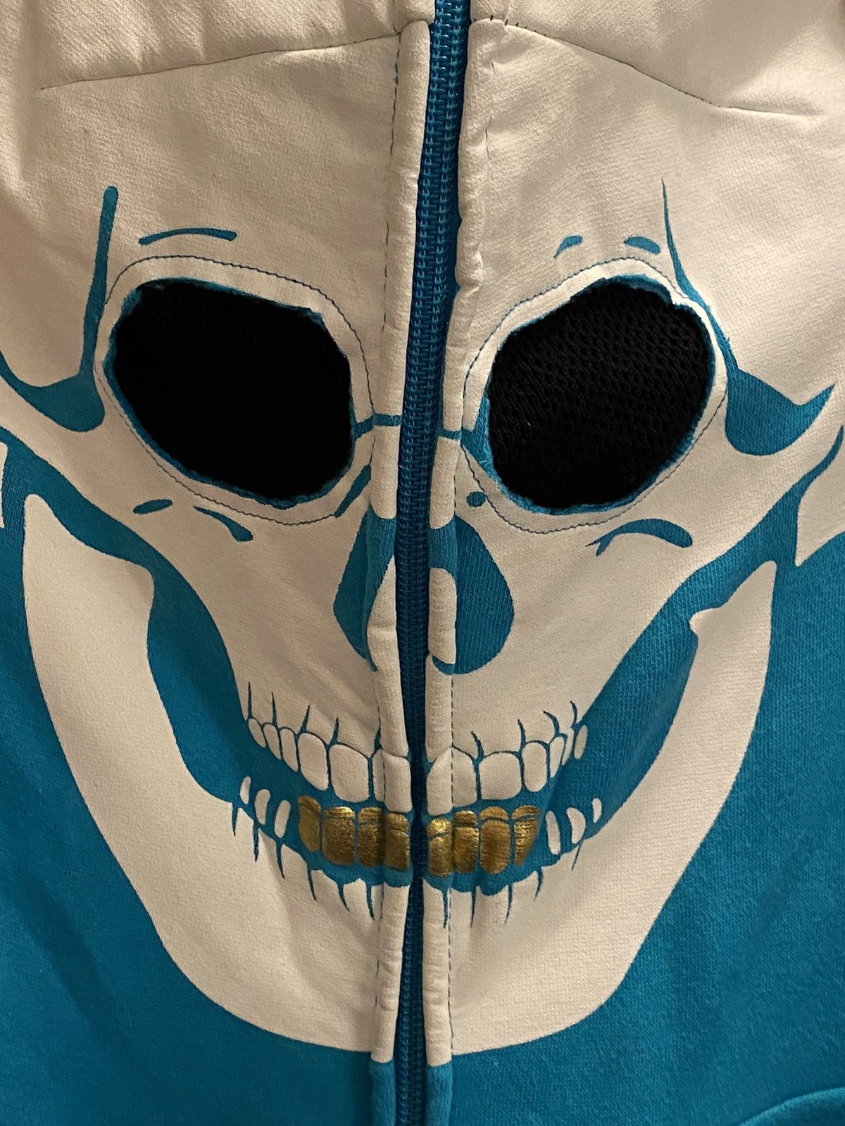 LRG × Vintage LRG Dead Serious Skeleton Hoodie YE Worn Size US XXL / EU 58 / 5 - 3 Thumbnail