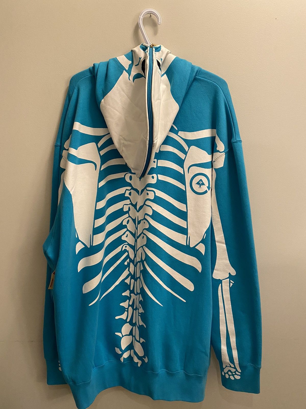 LRG × Vintage LRG Dead Serious Skeleton Hoodie YE Worn Size US XXL / EU 58 / 5 - 2 Thumbnail
