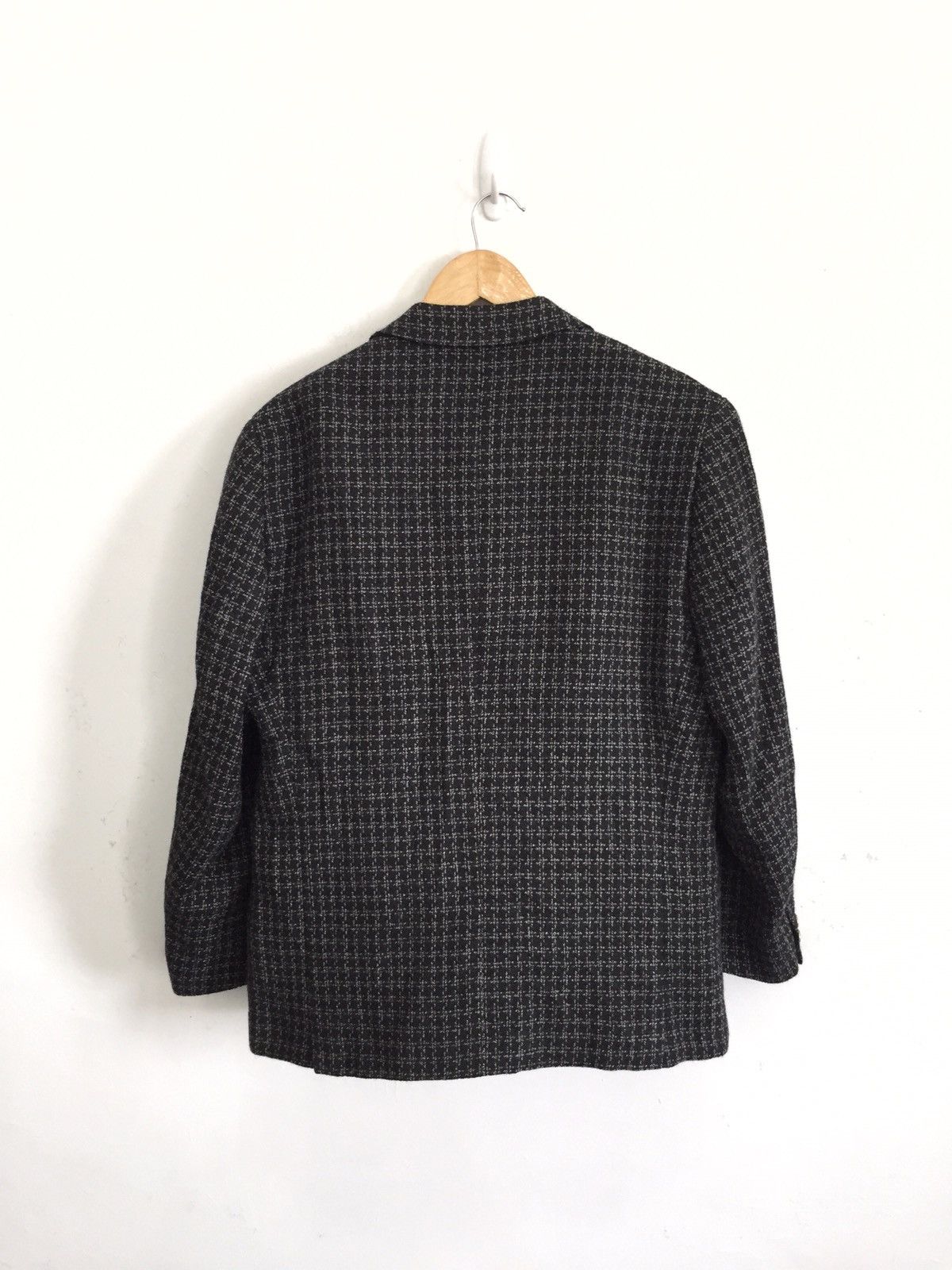 Versace Classic V2 Versace Check Single Button Blazer/Coat Size US M / EU 48-50 / 2 - 2 Thumbnail