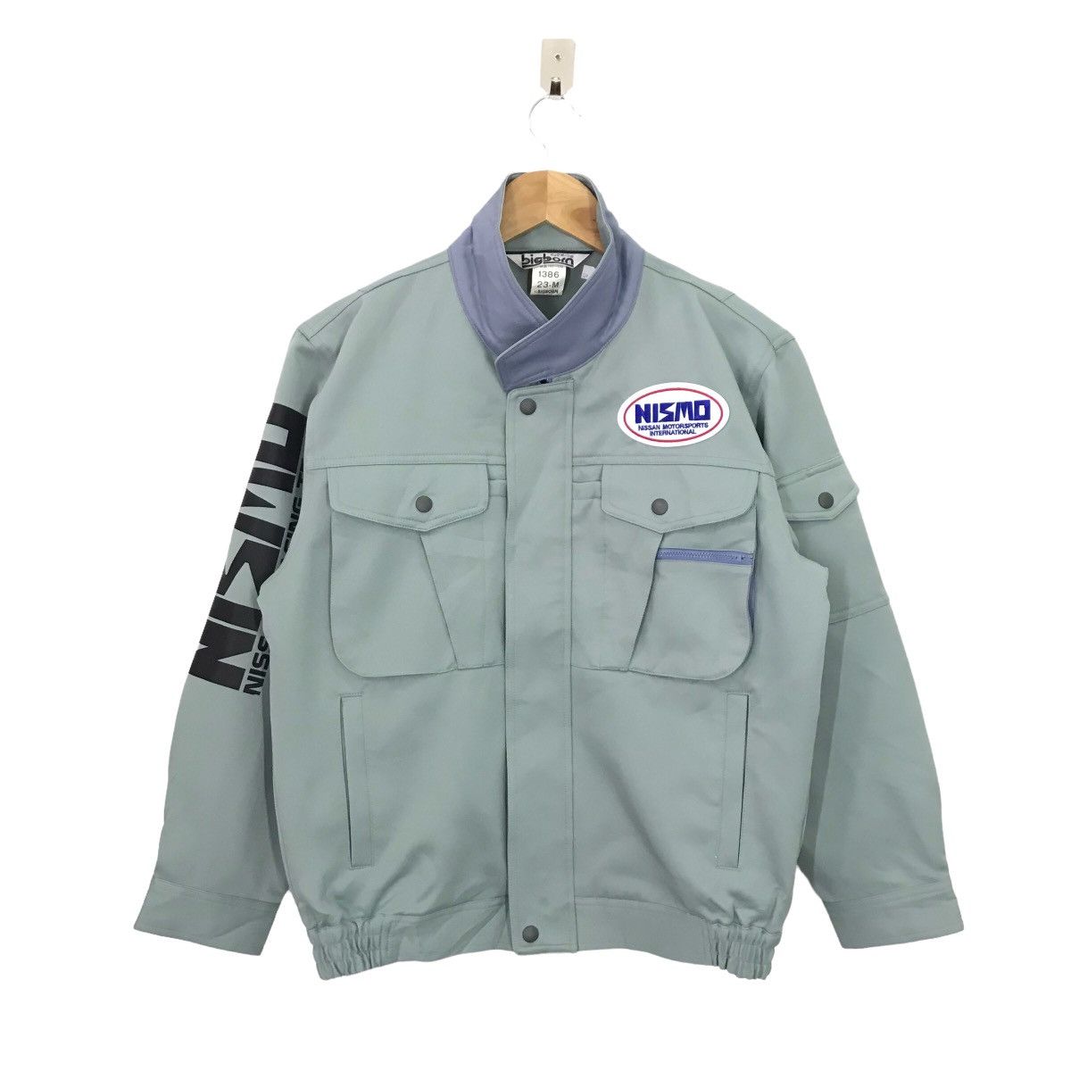 Japanese Brand × Vintage Vintage Nismo Nissan Racing team Japanese custom jacket Size US M / EU 48-50 / 2 - 1 Thumbnail