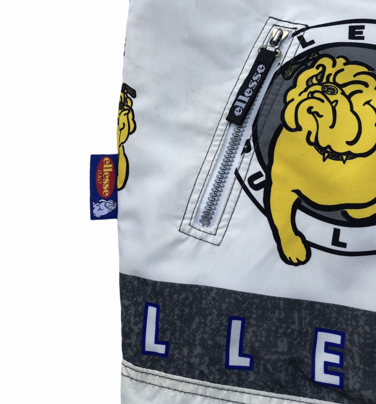 Ellesse Vintage Ellesse Bulldog Fleece Reversible Half-Zip Hooded Size US M / EU 48-50 / 2 - 10 Thumbnail