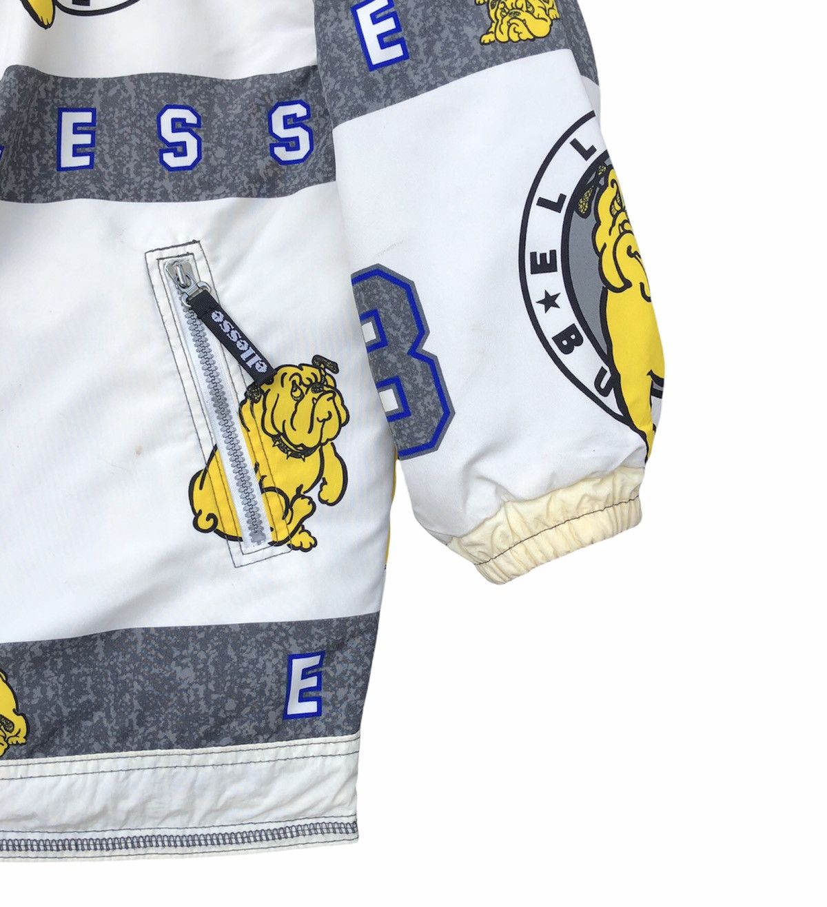 Ellesse Vintage Ellesse Bulldog Fleece Reversible Half-Zip Hooded Size US M / EU 48-50 / 2 - 9 Thumbnail