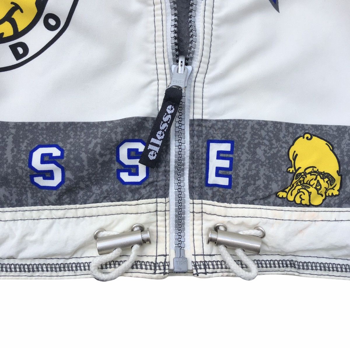 Ellesse Vintage Ellesse Bulldog Fleece Reversible Half-Zip Hooded Size US M / EU 48-50 / 2 - 11 Thumbnail