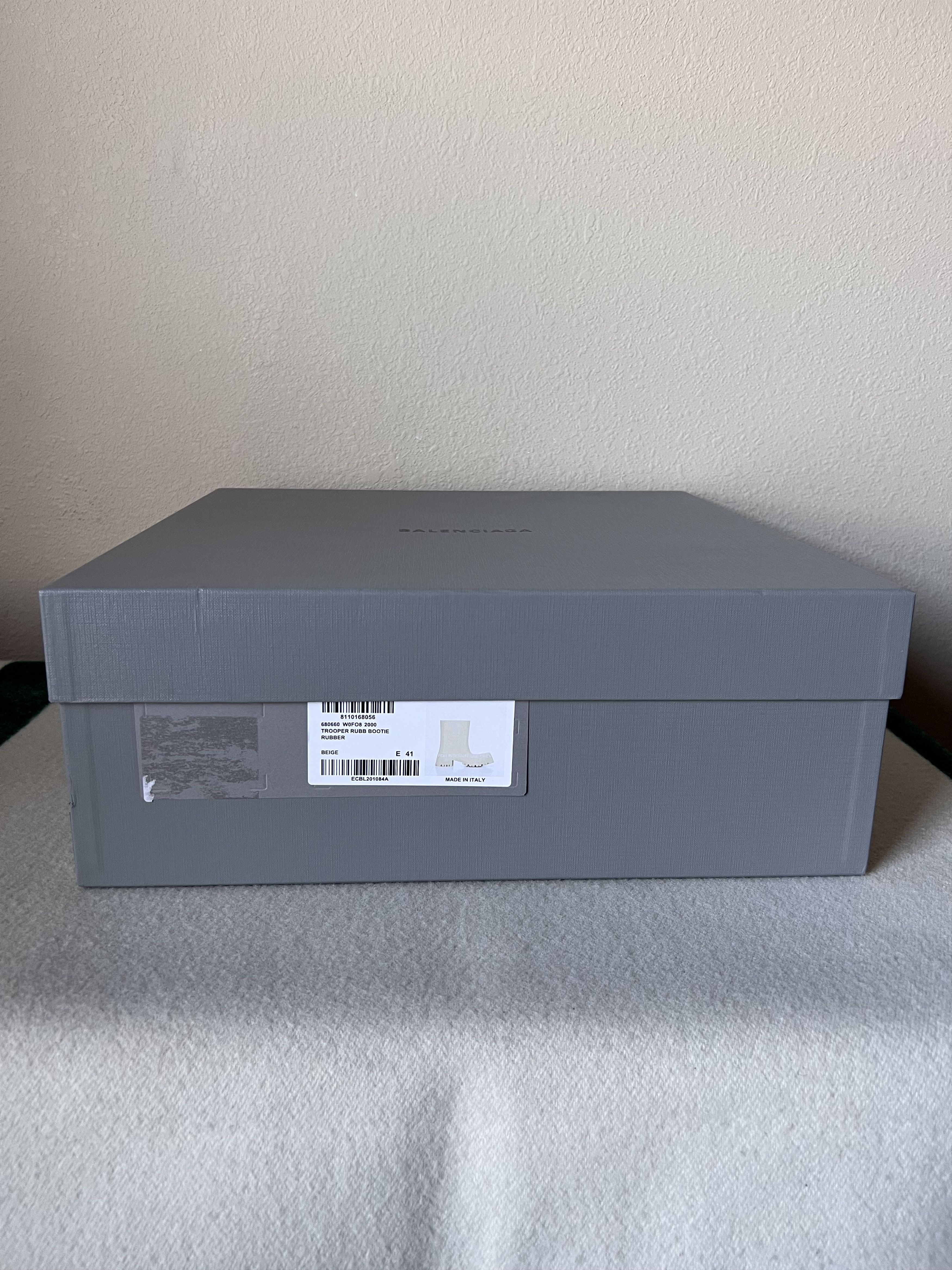 Balenciaga Balenciaga Trooper Boots in Beige Size US 8 / EU 41 - 8 Thumbnail
