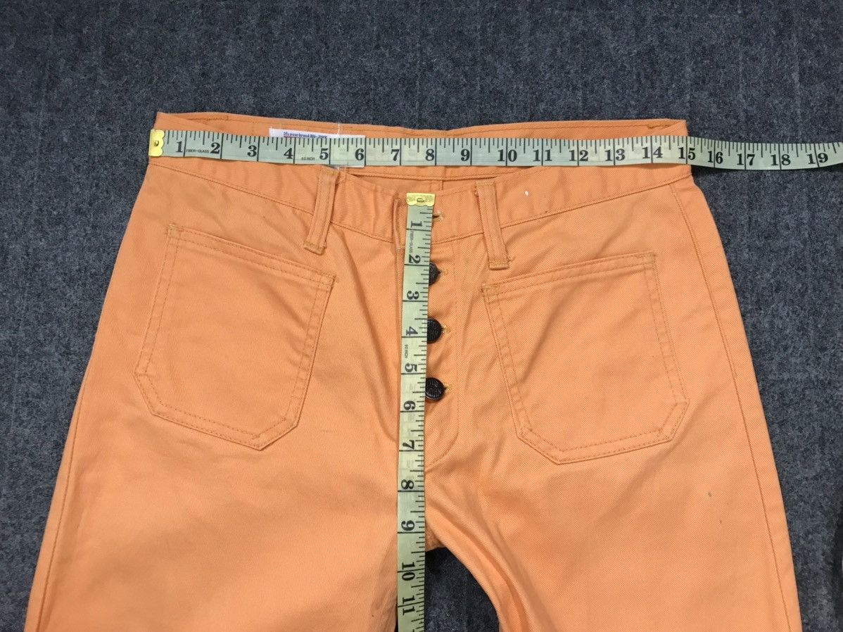 Big John × Vintage Vintage Big-John Jeans Colour Orange Bootcut Design Size US 30 / EU 46 - 18 Thumbnail