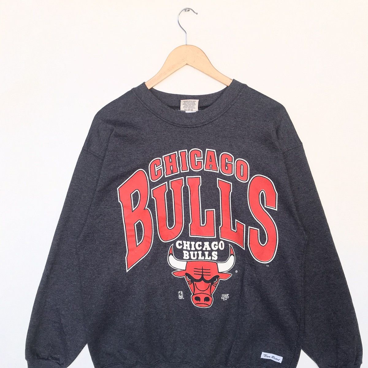 NBA × Vintage Vintage 1992 Chicago Bulls crewneck jumper sweat large Size US L / EU 52-54 / 3 - 4 Thumbnail