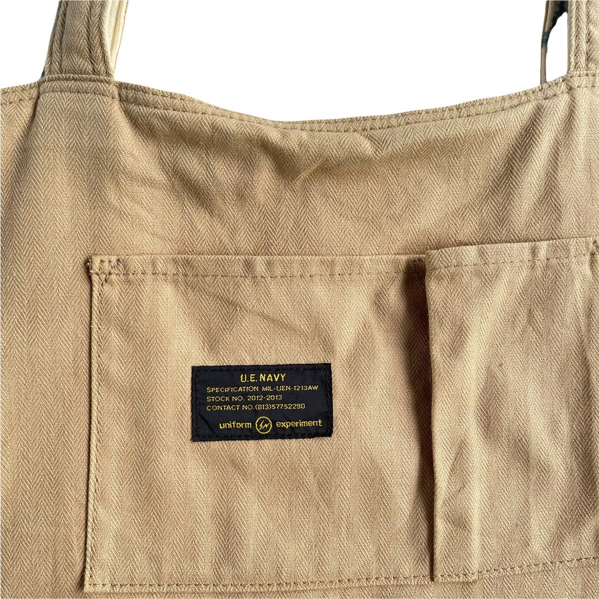 Issey Miyake × uniform experiment Uniform Experiment UE Navy Native Tote Bag Size ONE SIZE - 8 Thumbnail