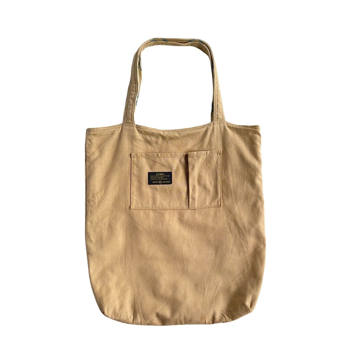 Issey Miyake × uniform experiment Uniform Experiment UE Navy Native Tote Bag Size ONE SIZE - 1 Thumbnail