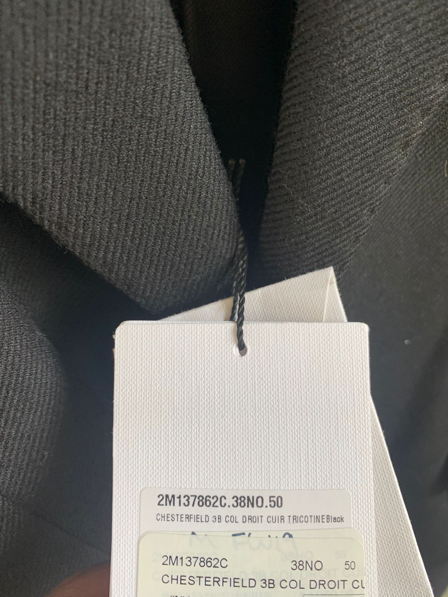 Celine Chesterfield 3B Coat in Black Size US M / EU 48-50 / 2 - 10 Thumbnail