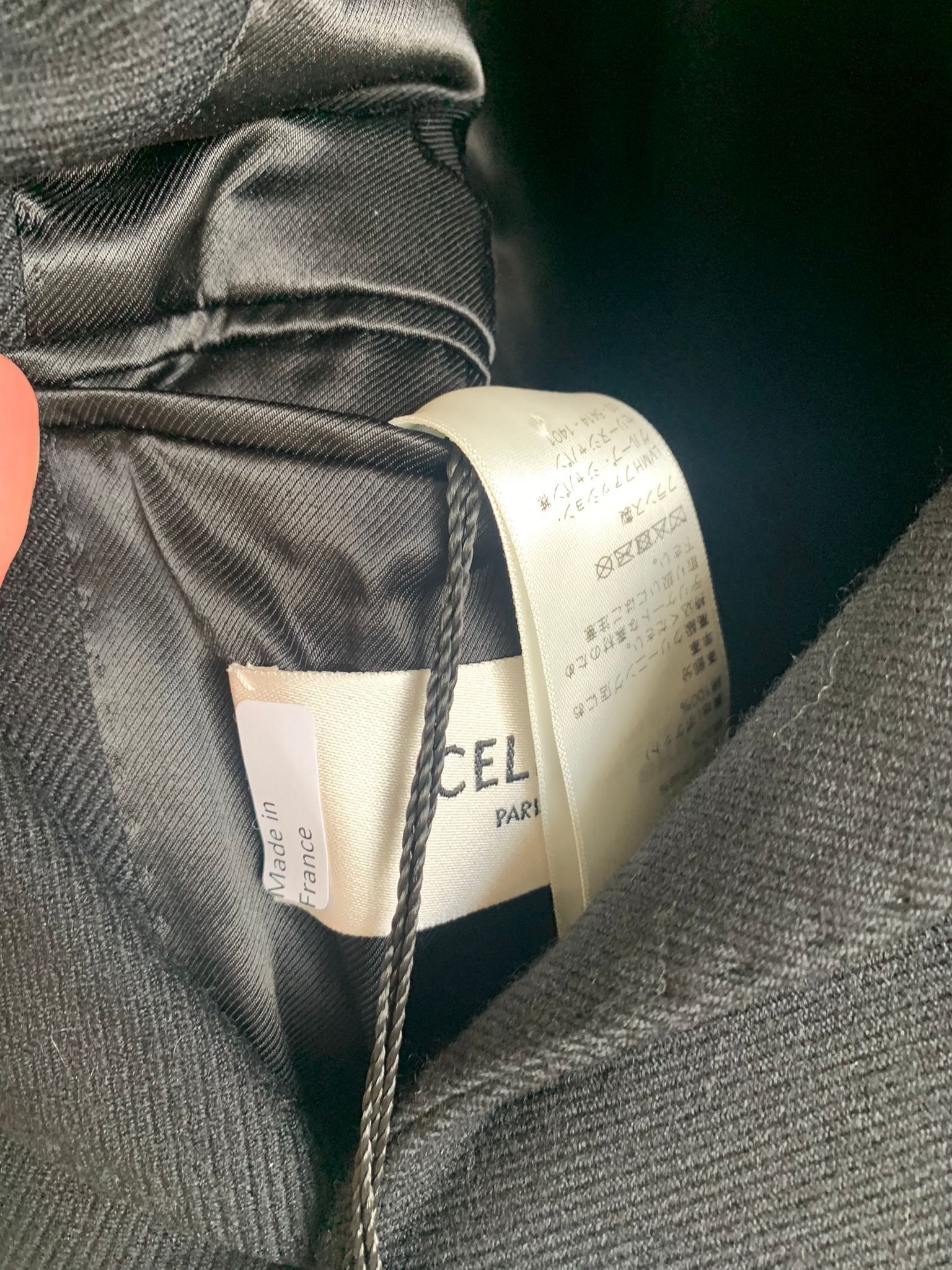 Celine Chesterfield 3B Coat in Black Size US M / EU 48-50 / 2 - 14 Thumbnail