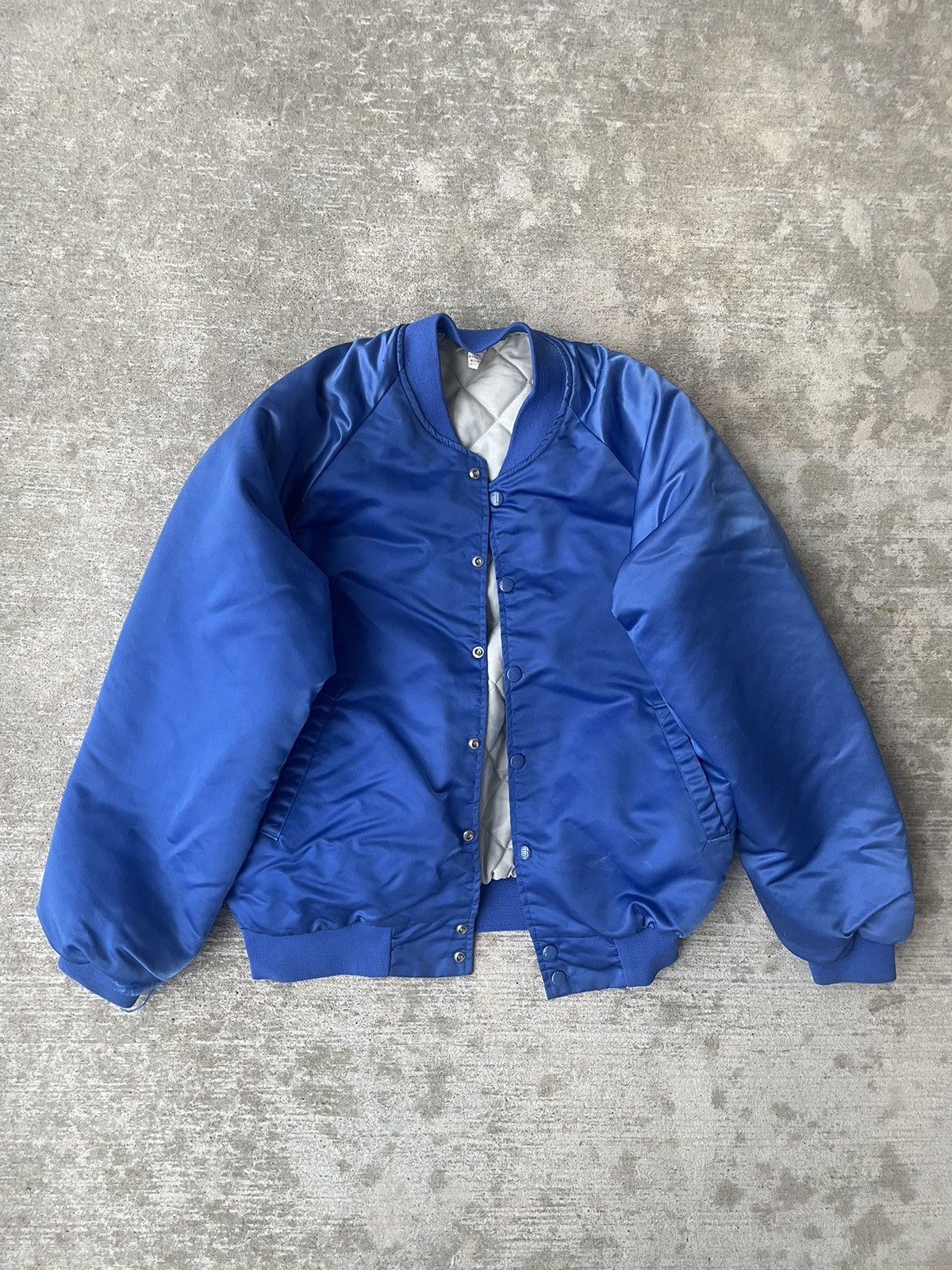 Vintage Vintage 70s/80s Hartwell Satin Bomber Racing Jacket Size US S / EU 44-46 / 1 - 3 Thumbnail