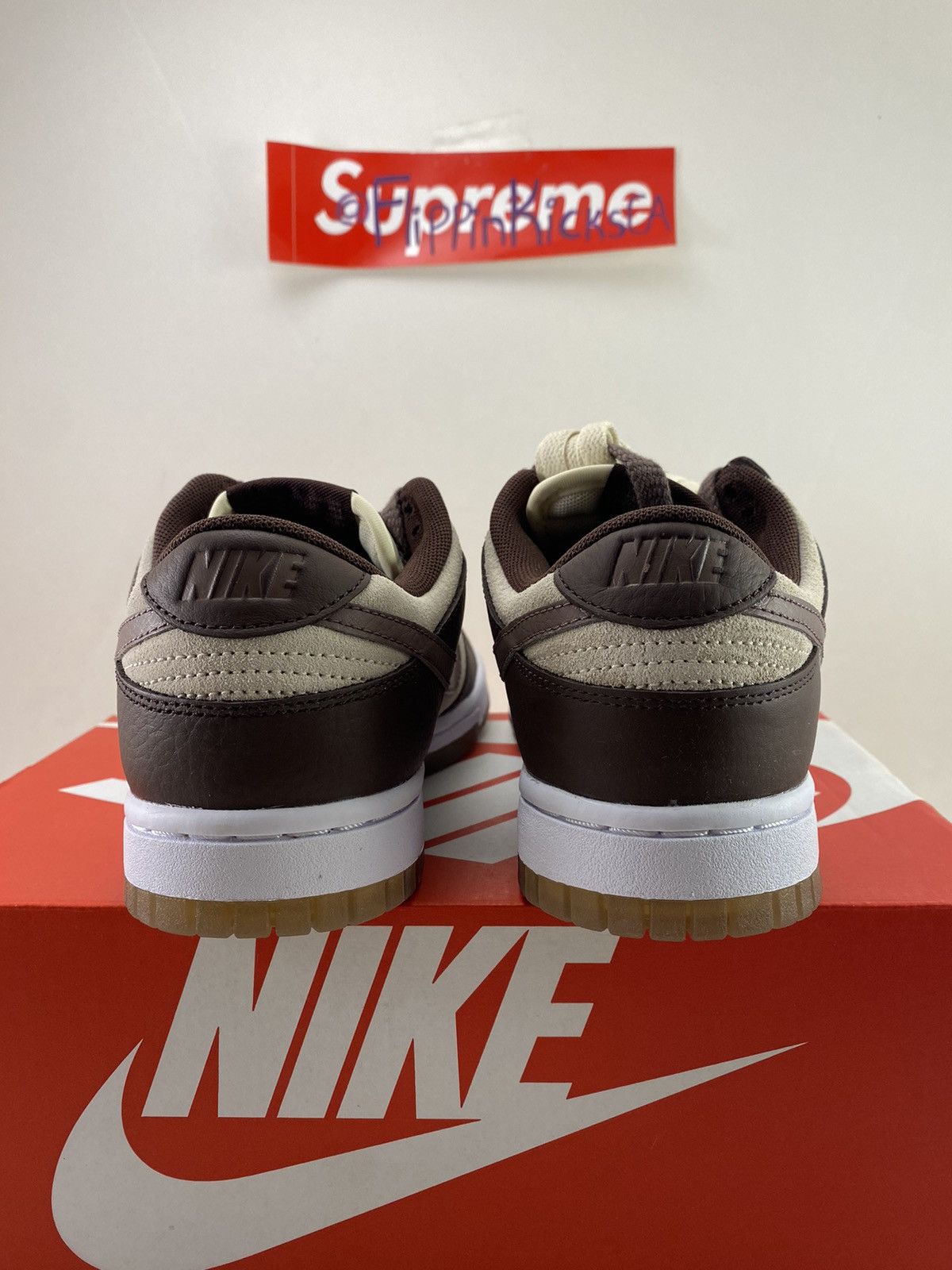 Nike W Nike Dunk Low Plum Coconuts Milk Size 6.5w/5y Size US 6.5 / IT 36.5 - 4 Thumbnail