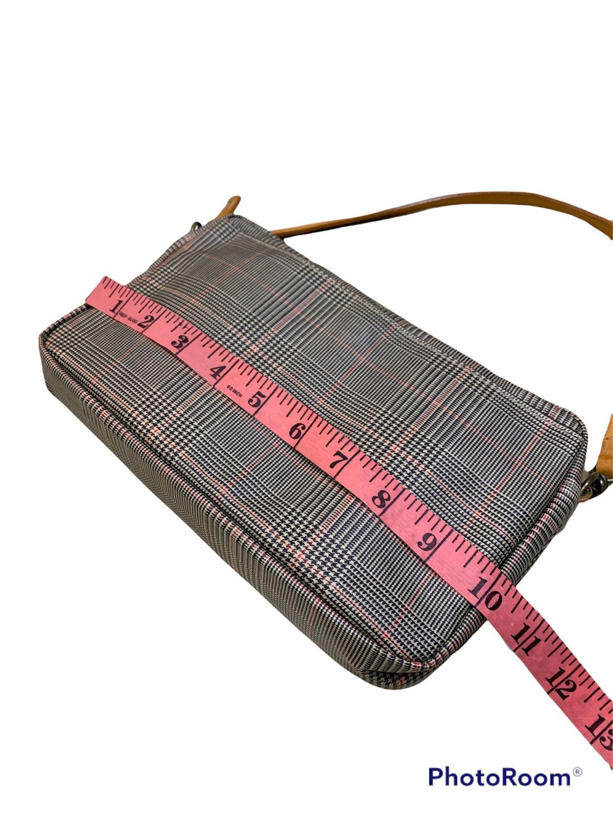 Issey Miyake × Tsumori Chisato SEAMLESS GLEN PLAID HOUNDSTOOTH SHOULDER BAG Size ONE SIZE - 4 Thumbnail