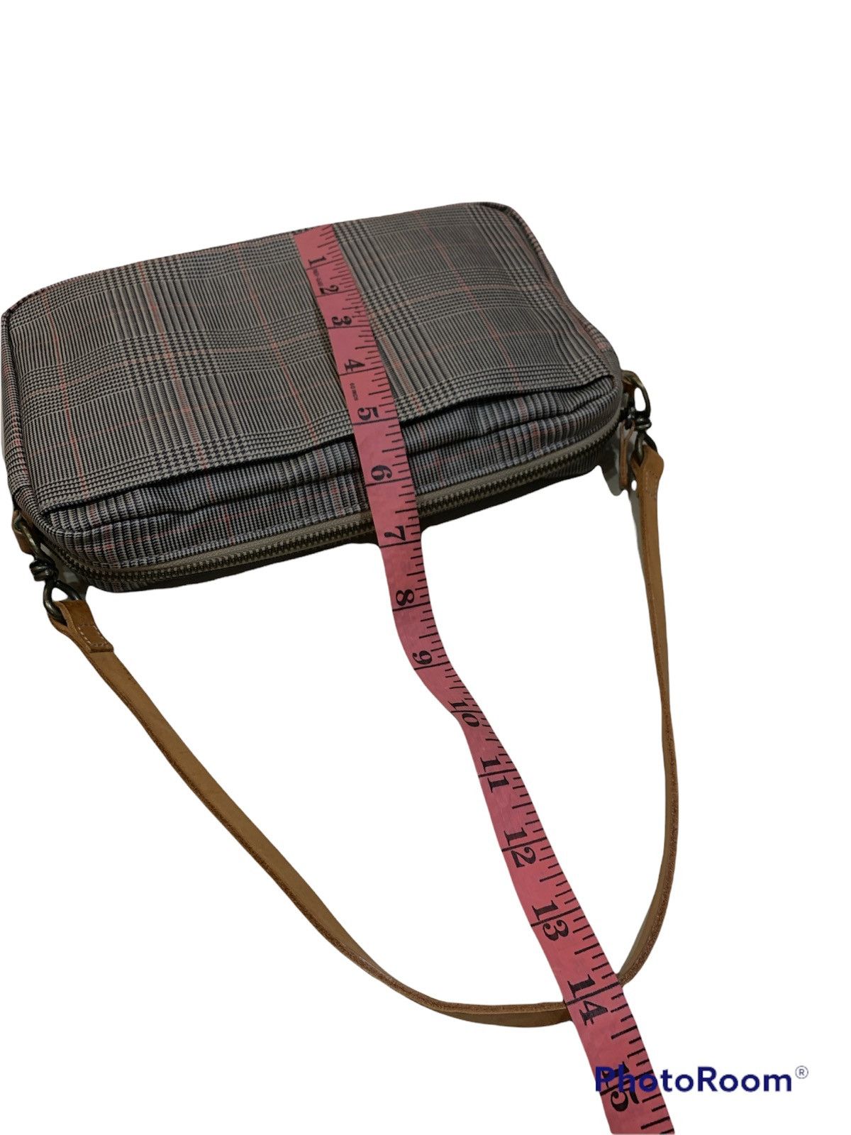 Issey Miyake × Tsumori Chisato SEAMLESS GLEN PLAID HOUNDSTOOTH SHOULDER BAG Size ONE SIZE - 6 Thumbnail