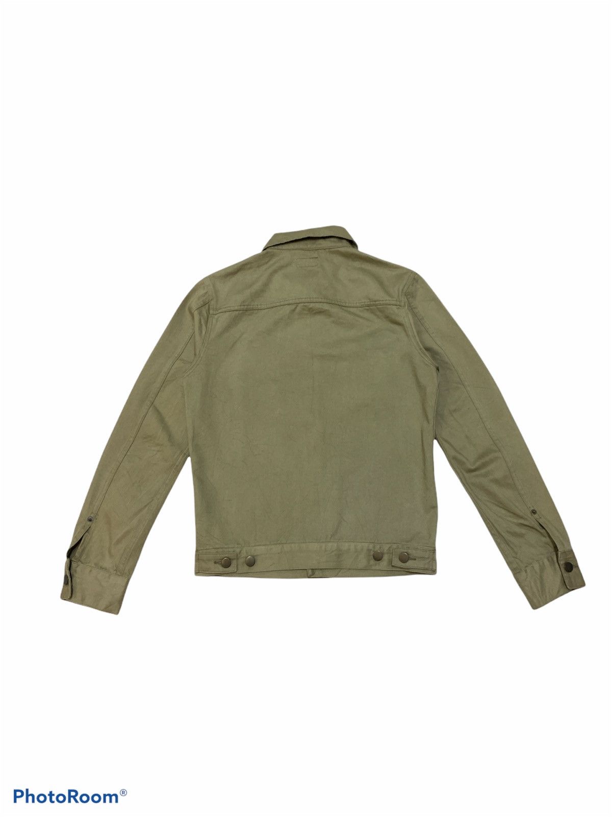 A.P.C. APC VESTE JACKET OLIVE GREEN WORK OUTERWEAR Size US S / EU 44-46 / 1 - 2 Thumbnail