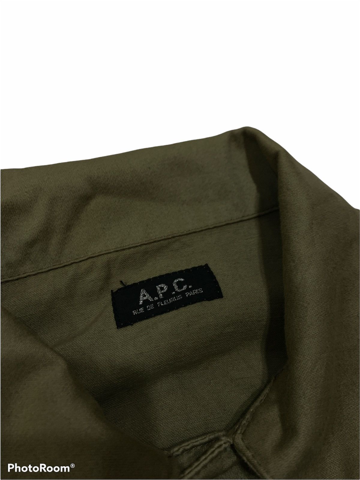 A.P.C. APC VESTE JACKET OLIVE GREEN WORK OUTERWEAR Size US S / EU 44-46 / 1 - 6 Thumbnail