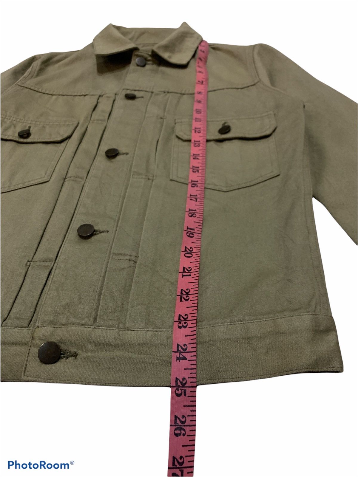 A.P.C. APC VESTE JACKET OLIVE GREEN WORK OUTERWEAR Size US S / EU 44-46 / 1 - 3 Thumbnail
